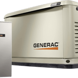 Generac 24kW Standby Generator Guardian WiFi w/ 200 Amp Automatic Transfer Switch 72109 New